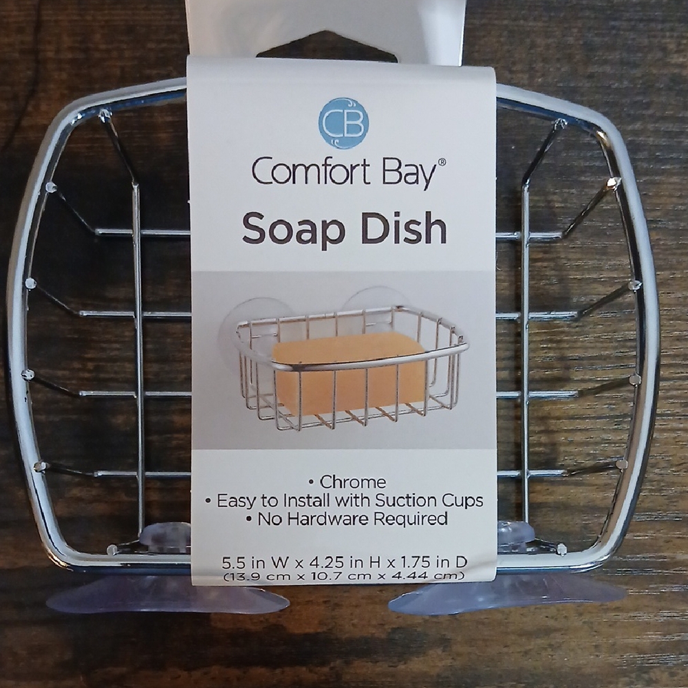Comfort Bay Silver Soap Holder